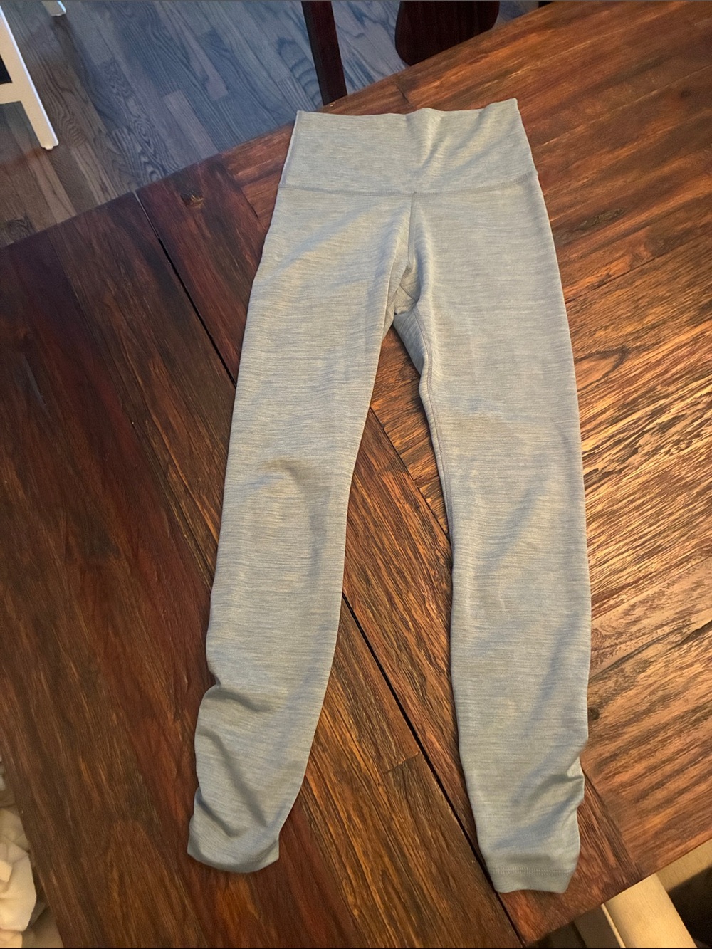 Nike Dri-Fit XS high waisted full length leggings with ruched back of legs.